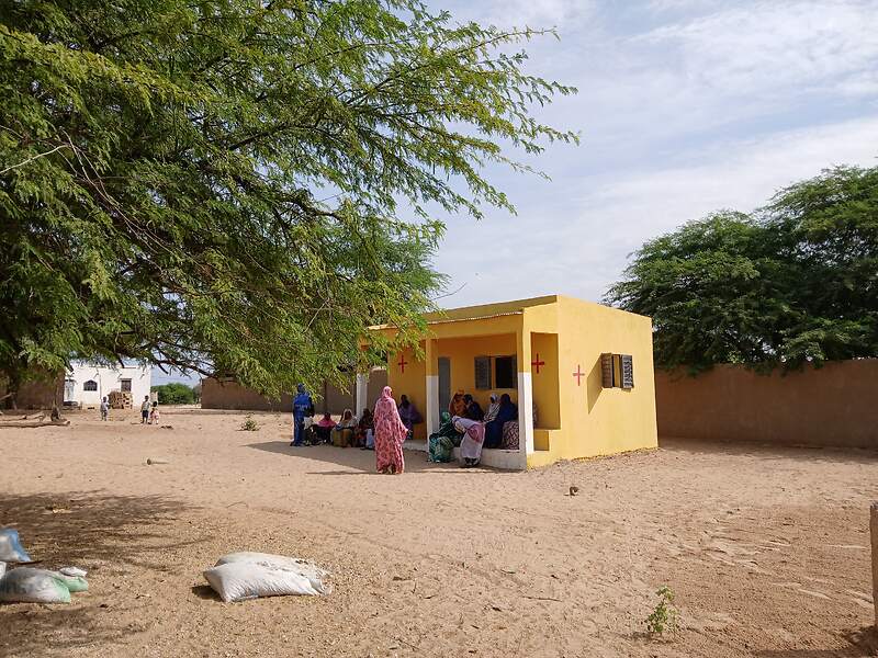 Vue de la Case de santé de Maraye